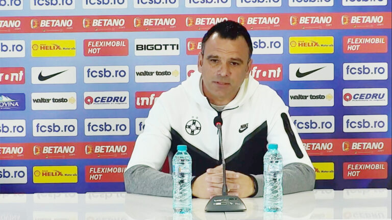 FCSB fără antrenor pe bancă la următorul meci
